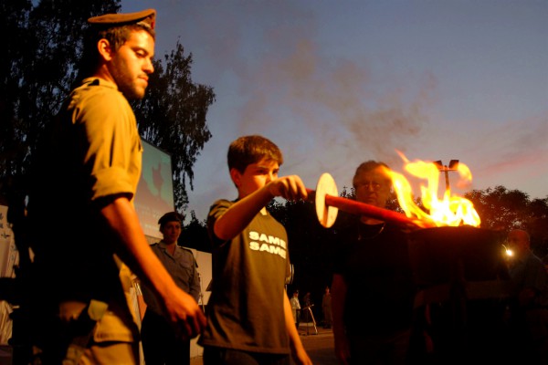 Israel_Memorial Day_IDF_torch