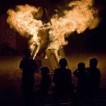 Lag Ba'Omer bonfire