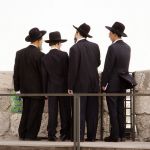 Ultra-orthodox Jewish-Old City of Jerusalem-David's Tower