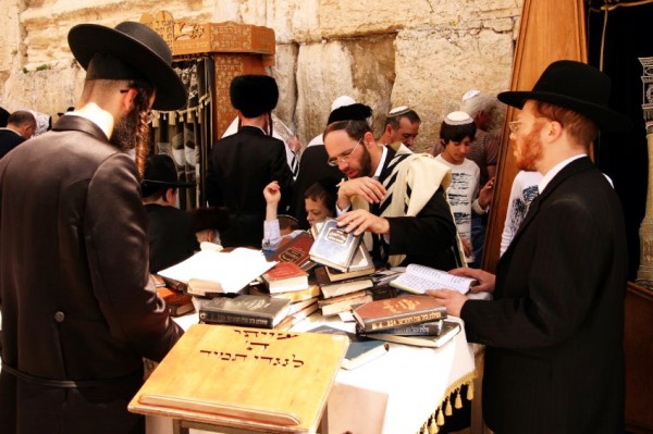 prayer books-siddurs-Western Wall