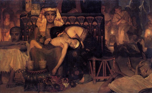 Death of Pharaoh's Firstborn Son-Lawrence Alma Tadema