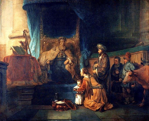 Hannah Presenting Her Son Samuel to the Priest Eli-Gerbrand van den Eeckhout