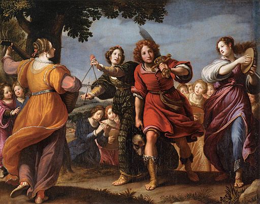 The Triumph of David-Matteo Rosselli