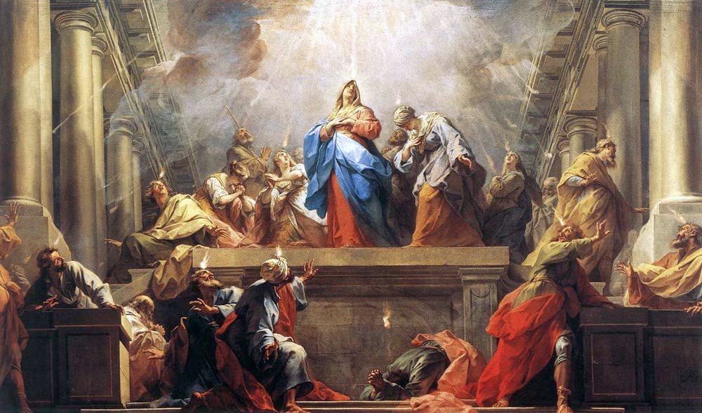 Pentecost, Jean II Restout