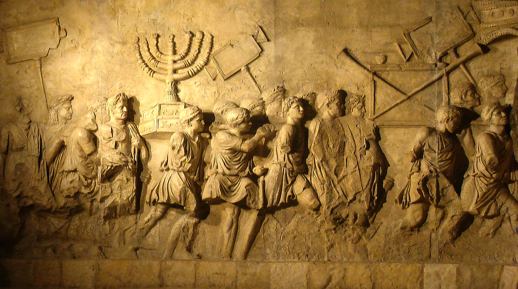 Rome, Jewish history, catacombs, Titus, destruction of the Temple