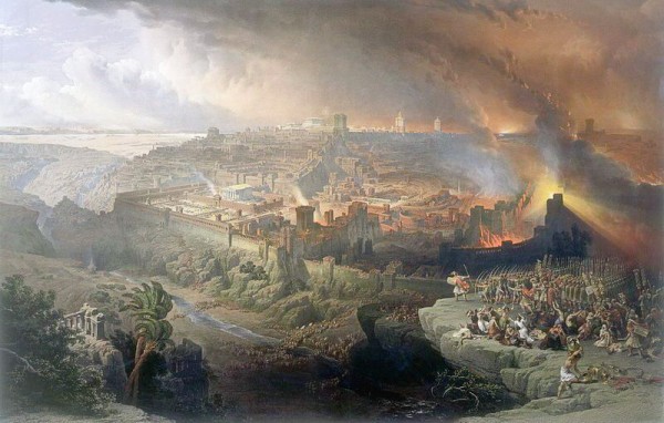 The Siege and Destruction of Jerusalem by the Romans Under the Command of Titus, David Roberts