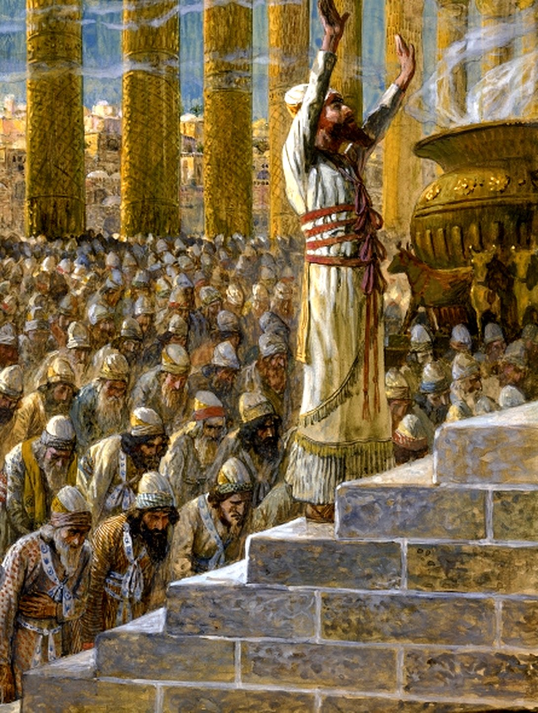 King Solomon -Temple-James Tissot