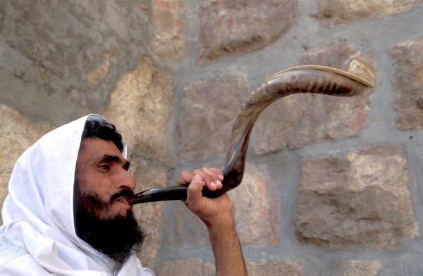 Shofar-sounding