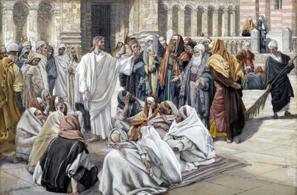 Pharisees Question Jesus-James Tissot