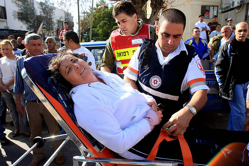 violence-Hamas-injured-women-Beer Sheva