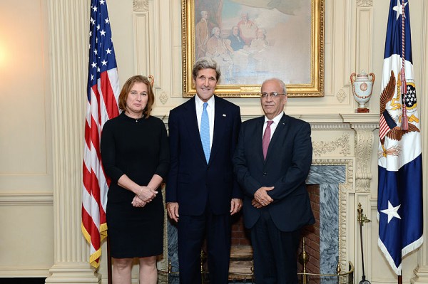 Kerry-Livni-Erekat