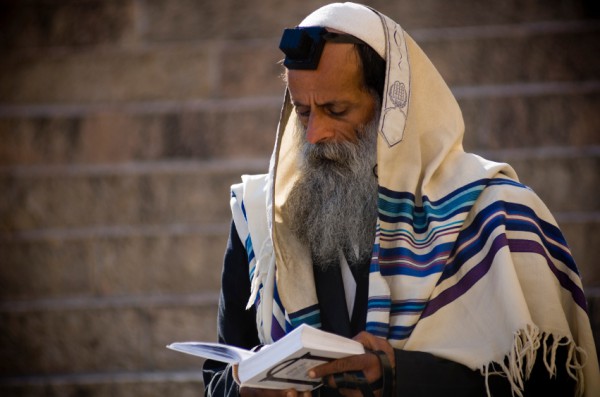 Shacharit morning prayers-tefillin-tallit-siddur