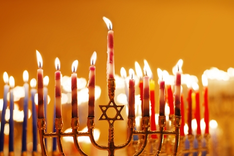 Shamash-Menorah-Candles