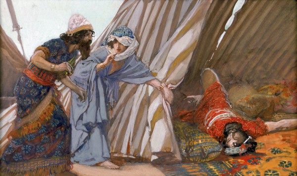 Jael Shows to Barak Sisera Lying Dead-James Tissot