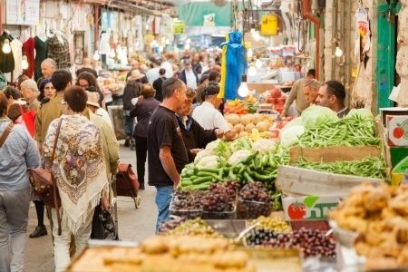 Mahane Yehuda-Market-Jerusalem-Israelis-shopping