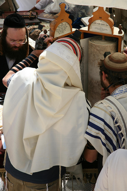 Torah-reading-Western (Wailing) Wall-Jerusalem