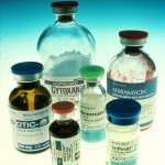 Chemotherapy bottles