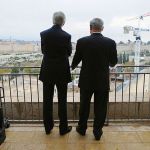 John Kerry and Benjamin Netanyahu in Jerusalem