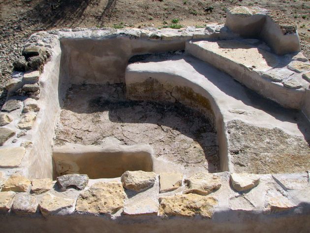 Ancient mikvah in Israel