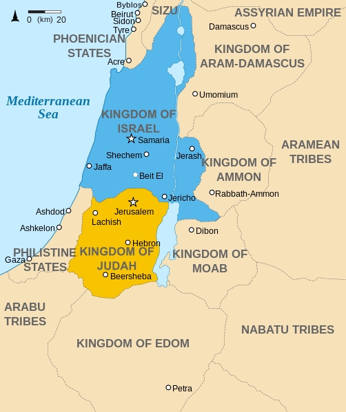 Northern-Southern-Kingdom-Judah-David-Solomon