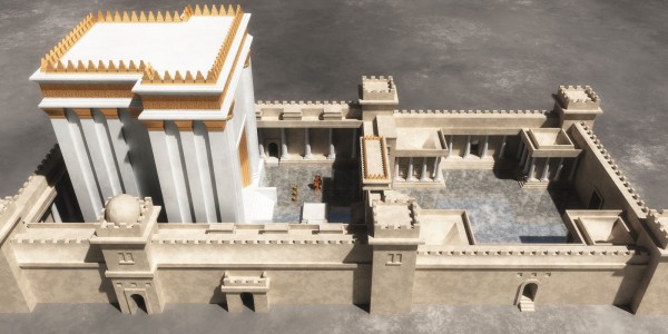 A model of the Second Temple