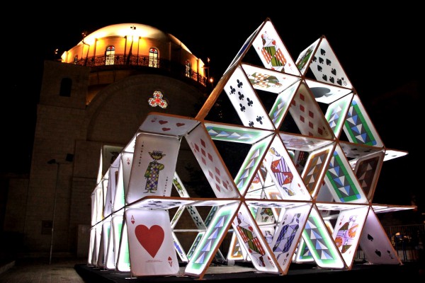 Festival of Lights-Jerusalem-House of Cards