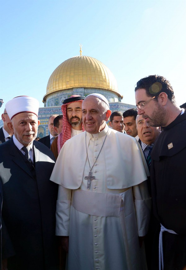 Pope Francis, Temple Mount