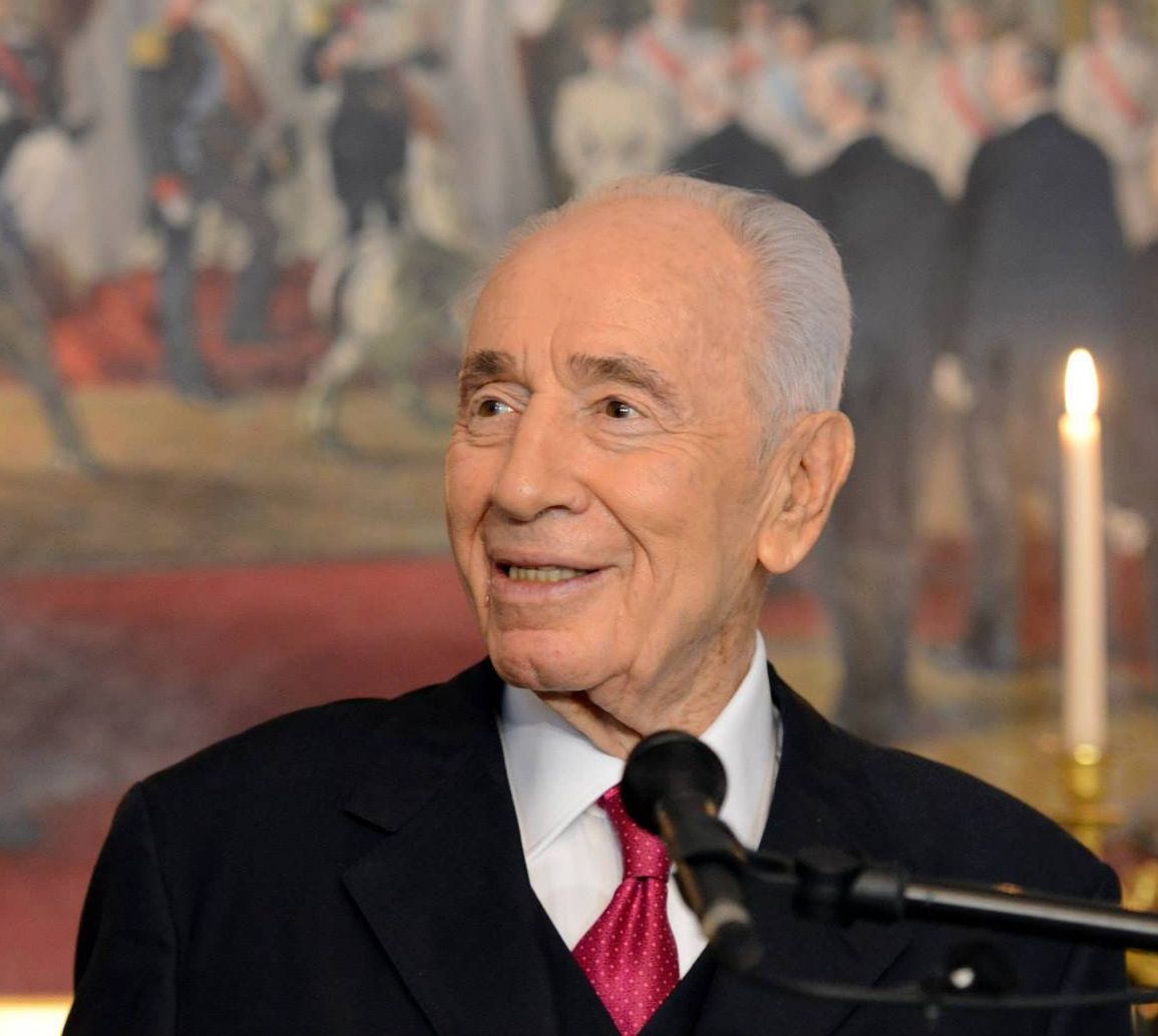 Israel's ninth president, Shimon Peres