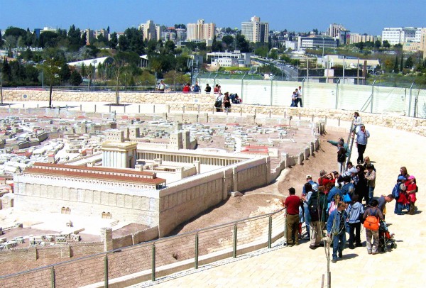 Model Second Temple Temple Mount