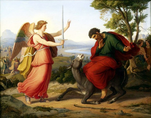 Balaam and the Angel-Gustav Jaeger