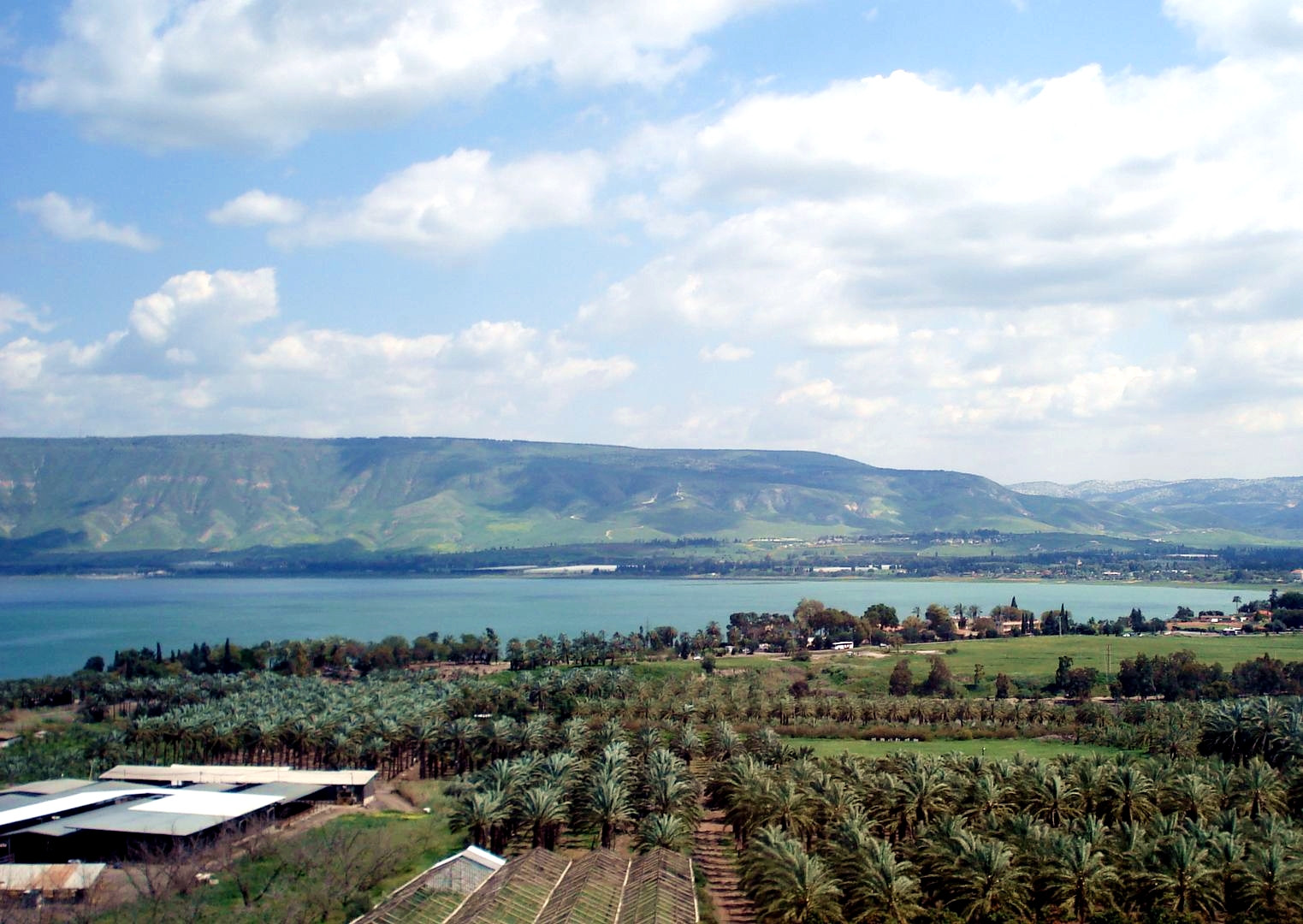 The Jordan Valley Sea of Galilee