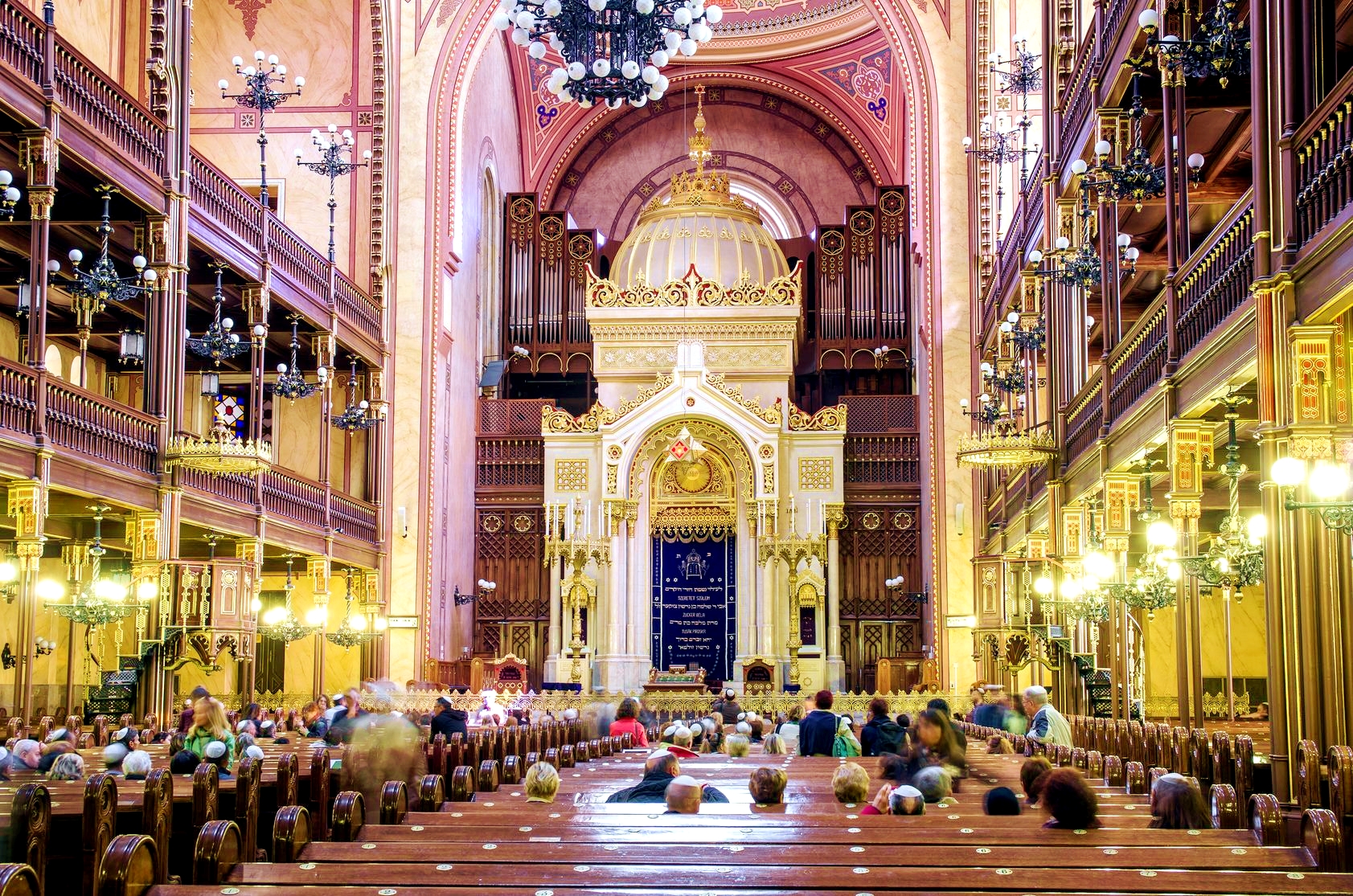 Great Synagogue Dohany Street in Budapest, Hungary