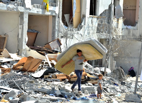 Devastation of Gaza by Hamas