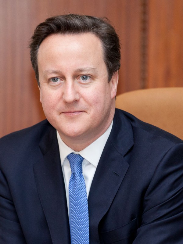 UK Prime Minister David Cameron