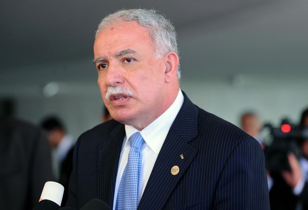 Palestinian Authority Foreign Minister Riyad al-Malki