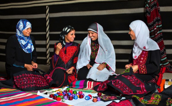 Bedouin women-Negev Desert community