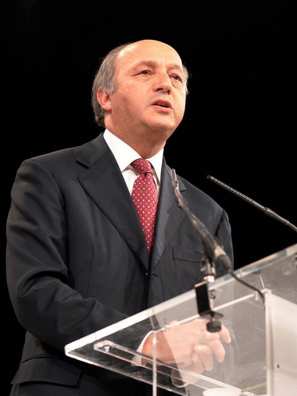 French Foreign Minister Laurent Fabius