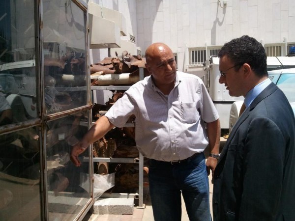 British Ambassador to Israel Matthew Gould-Sderot Mayor David Buskila 