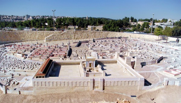 Second Temple Model-Herod-Temple Mount