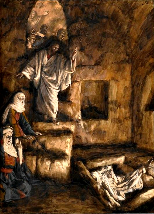 The Resurrection of Lazarus, by James Tissot