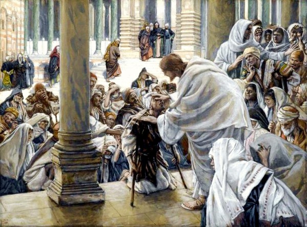 Yeshua Heals the Lame, by James Tissot