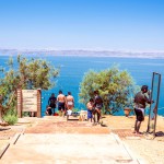 Dead Sea-Jordan-tourists-body care-healing-mud therapy