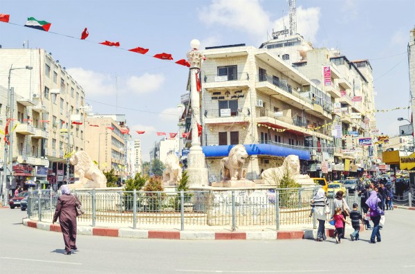 Lions Sculpture in Ramallah