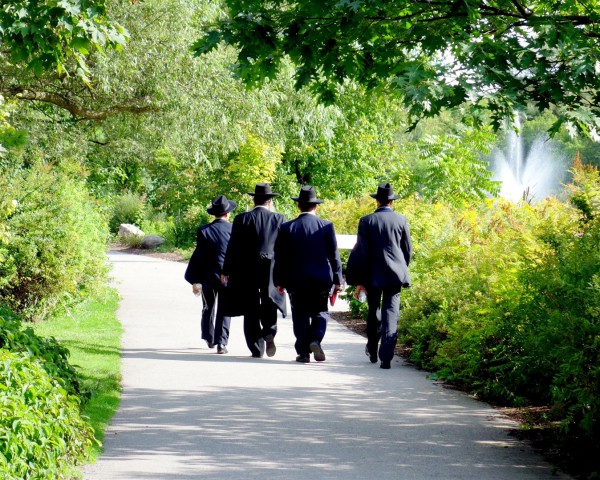 Four Jewish Men in Toronto, Canada