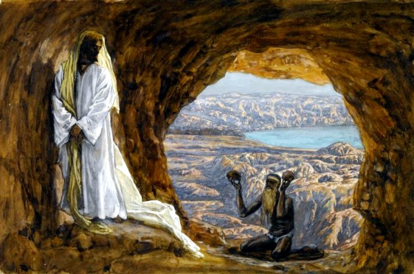 Yeshua Tempted in the Wilderness, by James Tissot