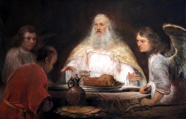 Abraham and the Angels, by Aert de Gelder