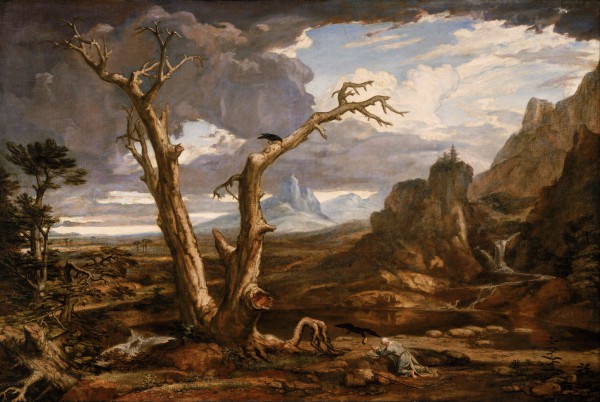 Elijah in the Desert, by Washington Allston