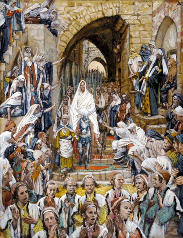 The Procession in the Streets of Jerusalem, by James Tissot