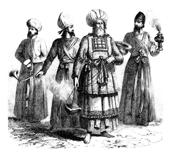 A depiction of Jewish priests