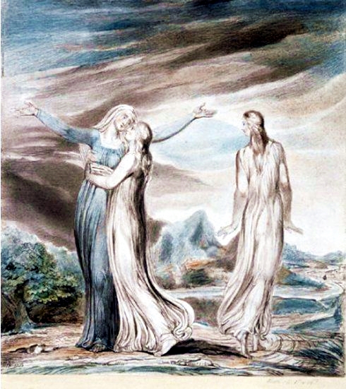 Ruth, the Dutiful Daughter-in-Law, by William Blake